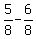 5%2F8-6%2F8