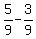 5%2F9+-+3%2F9