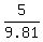 5%2F9.81