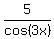 5%2Fcos%283x%29