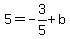 5=-3%2F5%2Bb