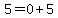 5=0%2B5