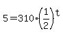 5=310%281%2F2%29%5Et