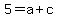 5=a%2Bc