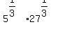 5%5E%281%2F3%29+%2A+27%5E%281%2F3%29