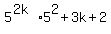 5%5E%282k%29%2A5%5E2%2B3k%2B2
