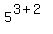 5%5E%283%2B2%29
