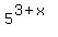 5%5E%283%2Bx%29