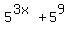 5%5E%283x%29%2B5%5E9