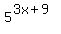 5%5E%283x%2B9%29