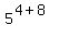 5%5E%284%2B8%29