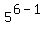 5%5E%286-1%29