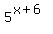 5%5E%28x%2B6%29