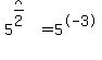 5%5E%28x%2F2%29+=+5%5E-3%29