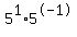 5%5E1+%2A+5%5E-1