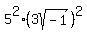 \"5%5E2%2A%283sqrt%28-1%29%29%5E2%29\"