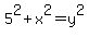 5%5E2%2Bx%5E2=y%5E2