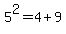 5%5E2=4%2B9