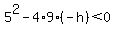 5%5E2-4%2A9%2A%28-h%29%3C0