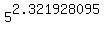 5%5E2.321928095