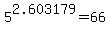 5%5E2.603179+=+66