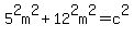 5%5E2m%5E2%2B12%5E2m%5E2=c%5E2