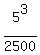 5%5E3%2F2500