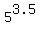 5%5E3.5