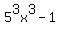 5%5E3x%5E3-1