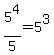 5%5E4%2F5+=+5%5E3