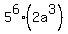 5%5E6+%282a%5E3%29