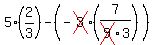 5+%282%2F3%29+-+%28-cross%283%29+%287%2Fcross%289%293%29%29