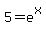 5+=e%5Ex