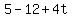 5+-+12+%2B+4t