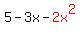 5-3x-red%282x%5E2%29