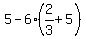 5-6%2A%282%2F3%2B5%29