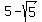 5-sqrt%285%29