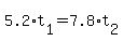 5.2%2At%5B1%5D+=+7.8%2At%5B2%5D