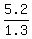 5.2%2F1.3
