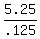 5.25%2F.125