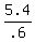 5.4%2F.6