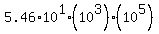 5.46%2A10%5E1%2A%2810%5E3%29%2A%2810%5E5%29