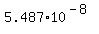5.487%2A10%5E%28-8%29