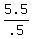 5.5%2F.5