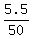 5.5%2F50