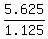 5.625%2F1.125