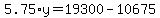 5.75%2Ay=19300-10675