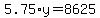 5.75%2Ay=8625