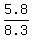 5.8+%2F+8.3