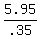 5.95%2F.35